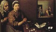 Diego Velazquez Le Christ dans la maison de Marthe et Marie (df02) USA oil painting artist